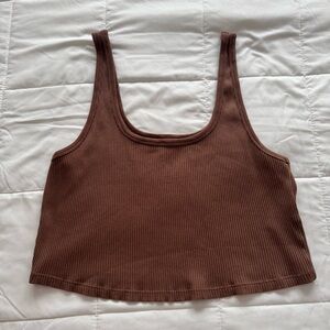 Old Navy Ribbed Scoop Crop Tank Size XXL